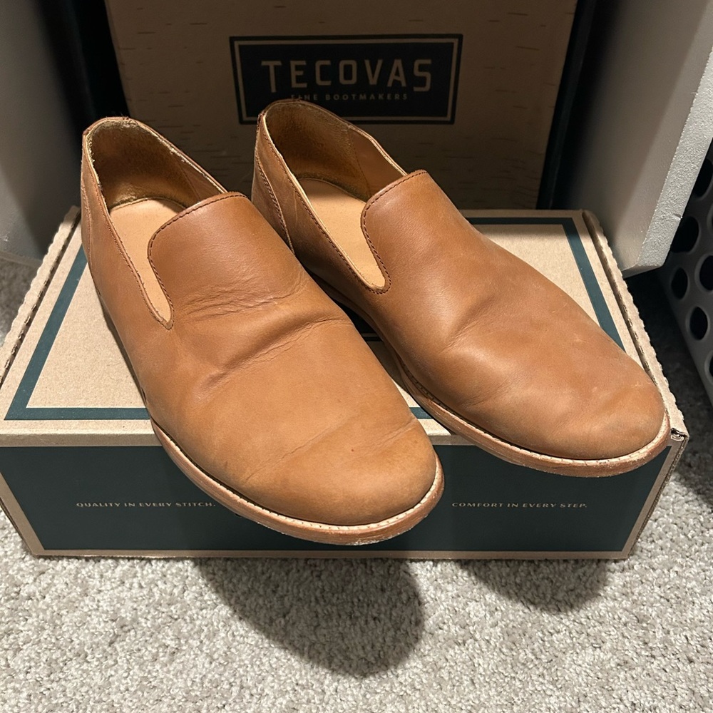 Tecovas Men's Monterrey Leather Shoes